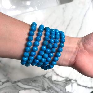 Turquoise Beaded Necklaces or Bracelets